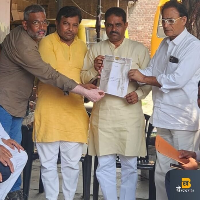 हापुड़: आम आदमी पार्टी के जिलाध्यक्ष बने धर्मेन्द्र चौधरी