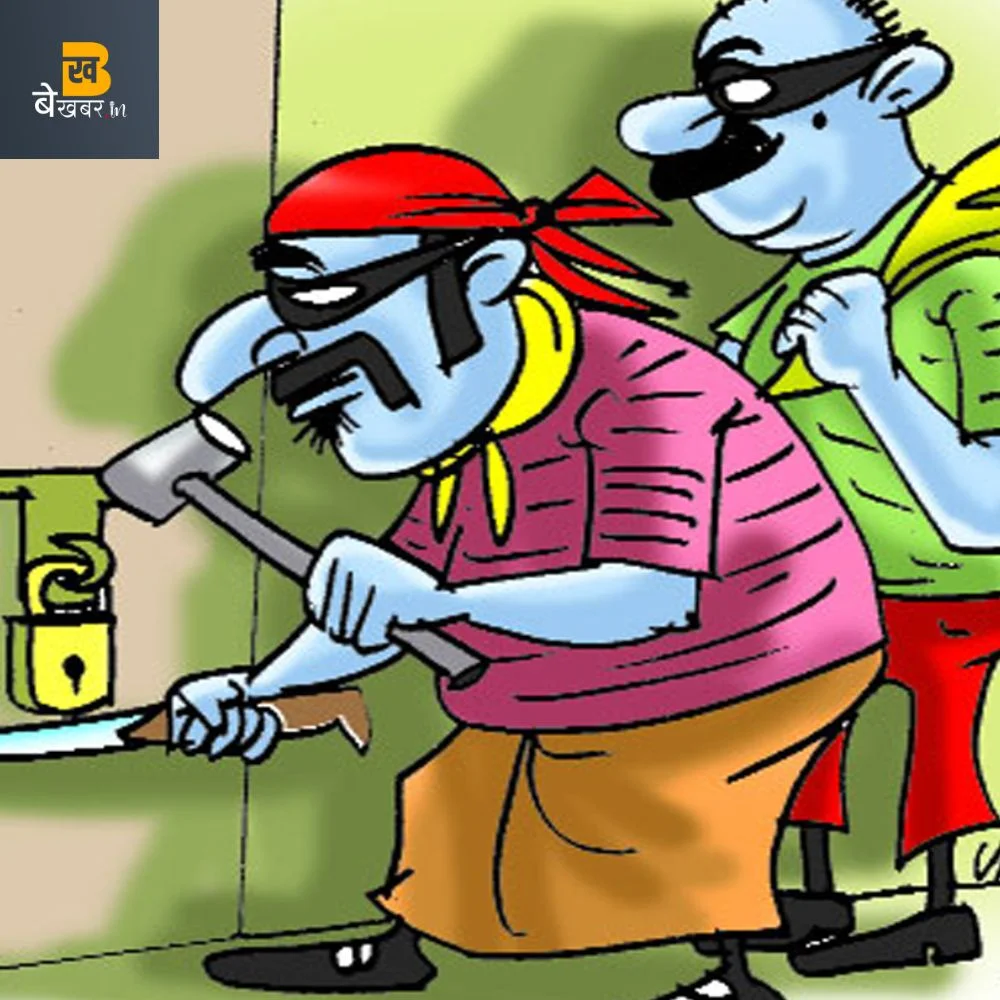 धौलाना: चोरी करते वक्त ही चोर को मिला मृत्युदंड, पढे पूरा मामला...