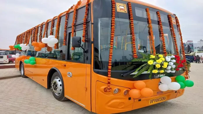 Electric Bus In Muzaffarnagar: