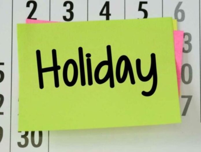 Government Holidays