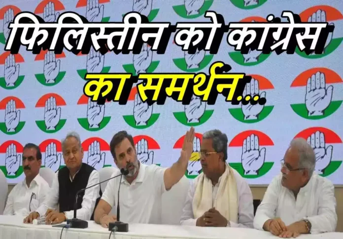 Congress supports Palestine