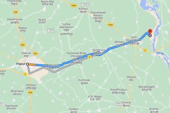 Hapur to Garh Ganga Mela Distance: हापुड़ से गढ़ गंगा मेले की इतनी है दूरी