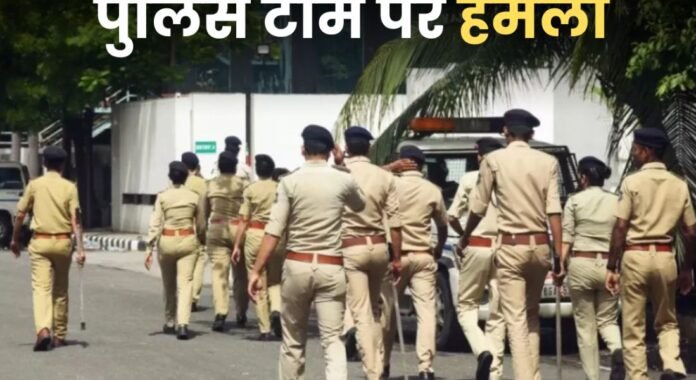 मुजफ्फरनगर में पुलिस टीम पर हमला: वारंटी की गिरफ्तारी के दौरान बाप-बेटी की गुंडई, दरोगा की वर्दी फाड़ी