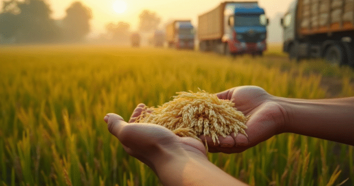 Farmer rice export 2025: किसान चावल एक्सपोर्ट 2025 में ₹25,000 करोड़ का MoU, कैसे शुरू करें – फुल गाइड!