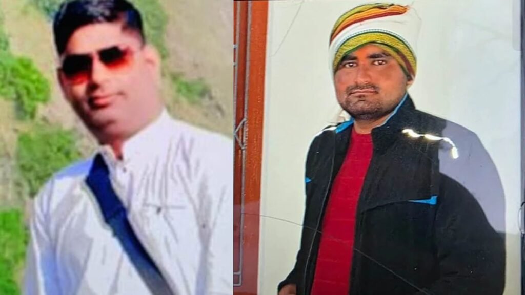 मृतक वीरेंद्र कुमार और सोनू के फाइल फ़ोटो
