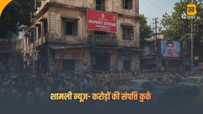 Shamli News: शामली के इस गैंगस्टर संपत्ति कुर्क